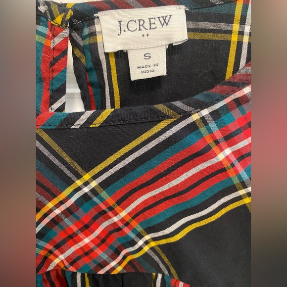 J. Crew Multicolor Plaid Shirt - Picture 2 of 3